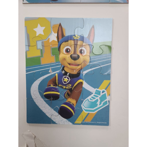 Paw Patrol Jigsaw Puzzle Set, 4-Pack with Storage Box - Picture 10 of 11